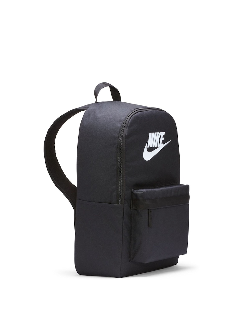 Nike Black Heritage Backpack (25L) - Image 6 of 8