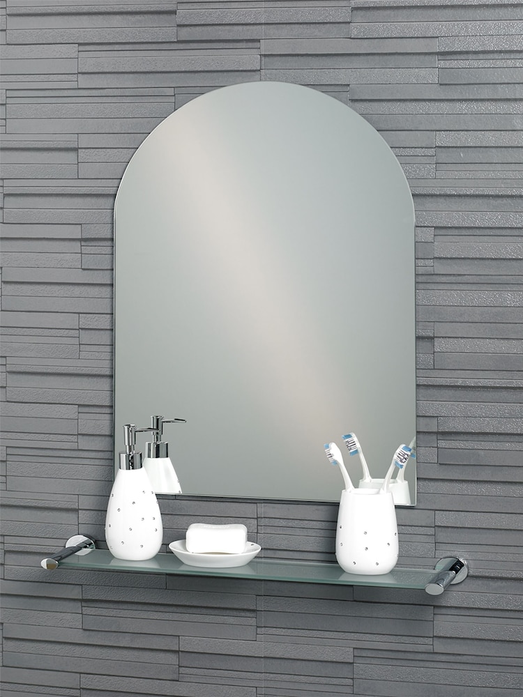 Showerdrape Hampton Large Arched Bathroom Mirror - Image 1 of 4