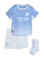 Puma Blue Manchester City Home Baby Kit - Image 1 of 2