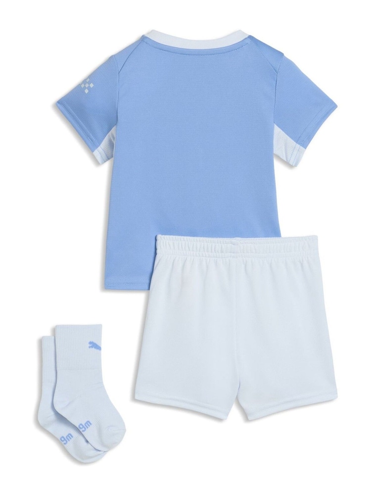 Puma Blue Manchester City Home Baby Kit - Image 2 of 2