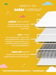 Silentnight Healthy Growth Childrens Solar Waterproof White Mattress - Image 4 of 4