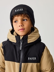 Baker by Ted Baker Boys Beanie and Gloves Set - Image 2 of 5