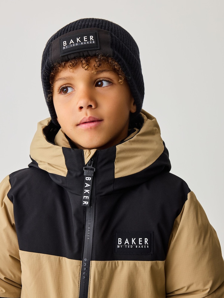 Baker by Ted Baker Boys Beanie and Gloves Set - Image 2 of 5