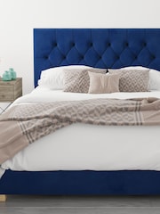 Aspire Furniture Navy Olivier End Lift Ottoman Storage Bed - Image 3 of 3