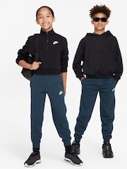 Nike Green Club Fleece Joggers - Image 5 of 10