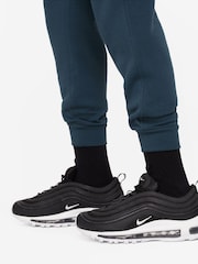 Nike Green Club Fleece Joggers - Image 8 of 10
