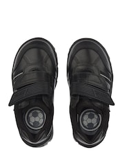 Start-Rite Luke Rip Tape Black Leather School Shoes F & G Fit - Image 5 of 6