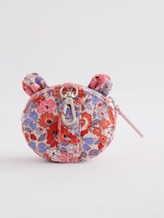 Cath Kidston Pink/Blue Ditsy Floral Bear Purse - Image 2 of 5