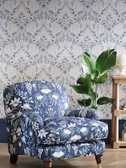 Laura Ashley Off White Parterre 10M Wallpaper - Image 1 of 4