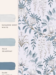 Laura Ashley Off White Parterre 10M Wallpaper - Image 4 of 4