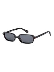 Prive Revaux Brown Rectangular Sunglasses - Image 1 of 4