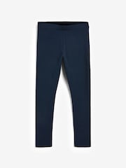 Navy Blue Long Length Leggings (3-16yrs) - Image 1 of 3