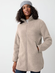 Veste polaire longue Jack Wolfskin High Curl - Image 1 sur 3