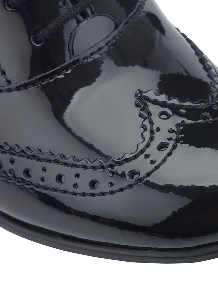 Start-Rite Matilda Black Patent Leather School Shoes Wide Fit - Image 7 of 7