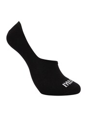 Black Lyle & Scott Invisible Trainer Socks 3 Pack - Image 2 of 3