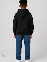 Brand Threads Black Mando & Grogu Hoodie - Image 3 of 4