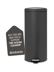 Brabantia Mineral Infinite Grey NewIcon 30L Pedal Bin - Image 2 of 4