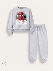 Brand Threads Boys Spiderman Sweatshirt & Joggers Set - Attēls 2 no 2