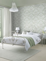 Laura Ashley Sage Green Parterre 10M Wallpaper - Image 2 of 5