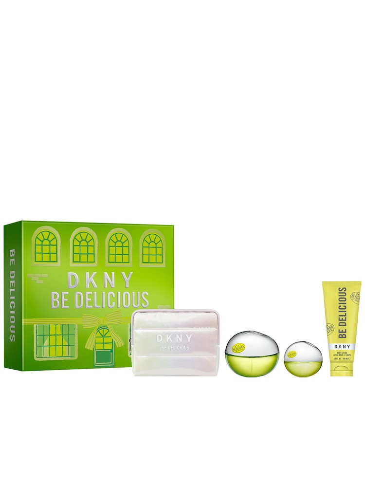 DKNY Be Delicious 100ml Eau de Parfum Gift Set - Image 1 of 4 DKNY Be Delicious 100ml Eau de Parfum Gift Set - Image 1 of 4