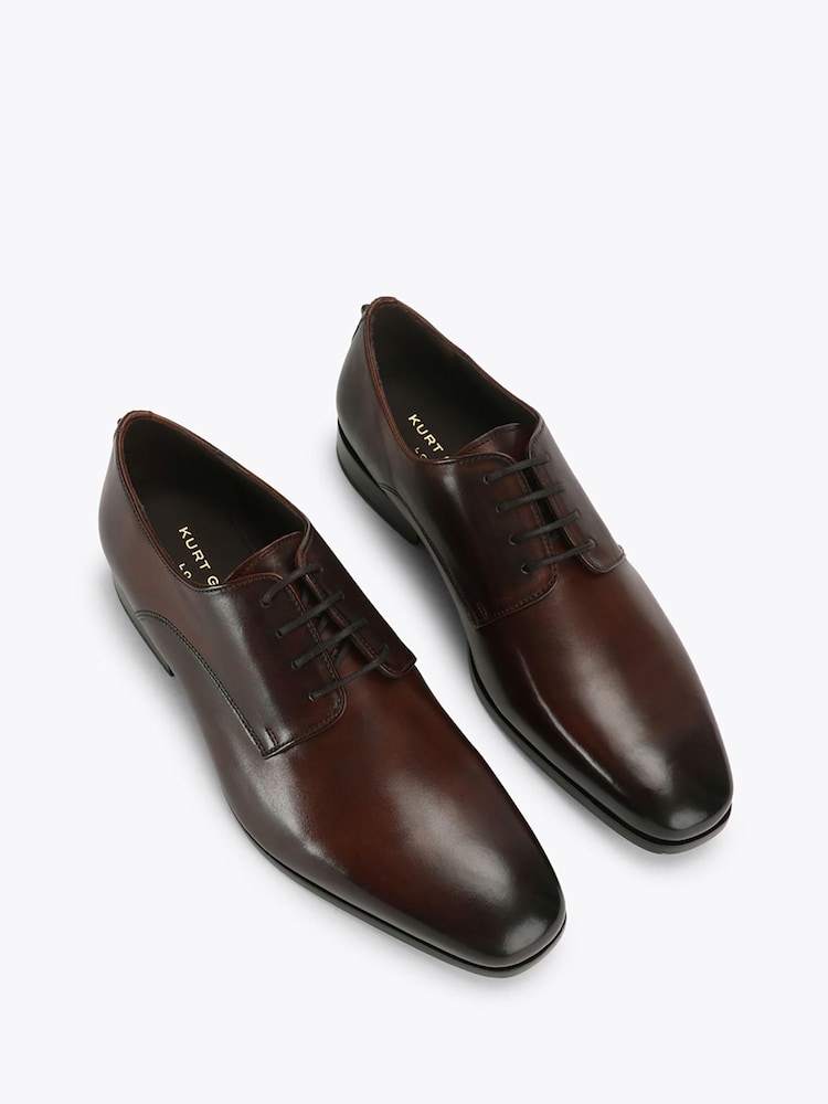 Kurt Geiger London Nude Logan Derby Shoes - Image 2 of 4 Kurt Geiger London Nude Logan Derby Shoes - Image 2 of 4
