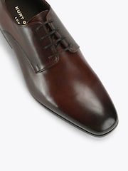 Kurt Geiger London Nude Logan Derby Shoes - Image 4 of 4