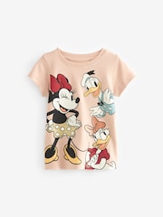 Rose/rouille Minnie Mouse - 100Pyjama de licence % coton 2 Lot (9mths-6yrs) - Image 8 de 10