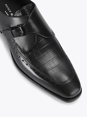 Kurt Geiger London Black Beaumont Monk Shoes - Image 4 of 4