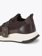 Kurt Geiger London Brown Manor Trainers - Image 3 of 4