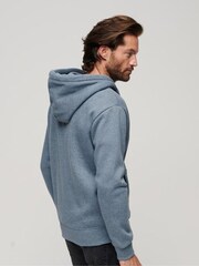Светло-голубой - Толстовка Superdry Essential Logo Zip-Up Hoodie - Image 2 of 5