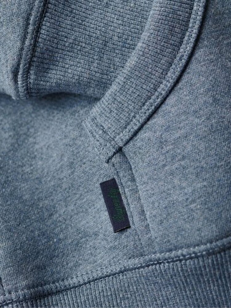 Светло-голубой - Толстовка Superdry Essential Logo Zip-Up Hoodie - Image 5 of 5