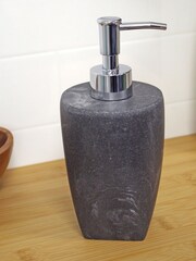 Showerdrape Grey Octavia Soap Dispenser - Image 1 of 2