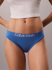 Calvin Klein Blue Maximum Cotton Bikini Briefs - Image 6 of 6