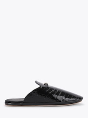 Kurt Geiger London Black Savoy Slip-On Shoes - Image 1 of 4