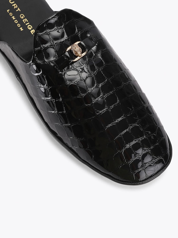 Kurt Geiger London Black Savoy Slip-On Shoes - Image 4 of 4 Kurt Geiger London Black Savoy Slip-On Shoes - Image 4 of 4
