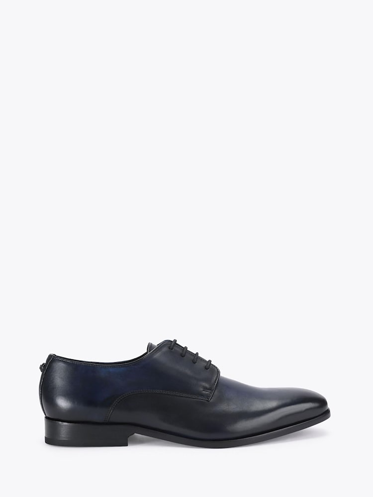 Kurt Geiger London Blue Logan Derby Shoes - Image 1 of 4 Kurt Geiger London Blue Logan Derby Shoes - Image 1 of 4