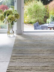 Origins Grey Flatweave Rug - Image 1 of 2