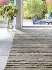 Origins Grey Flatweave Rug - Image 2 of 2