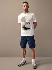 Navy Lightweight Cargo Shorts - Image 2 of 11