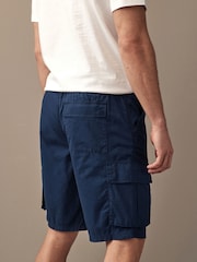 Navy Lightweight Cargo Shorts - Image 4 of 11