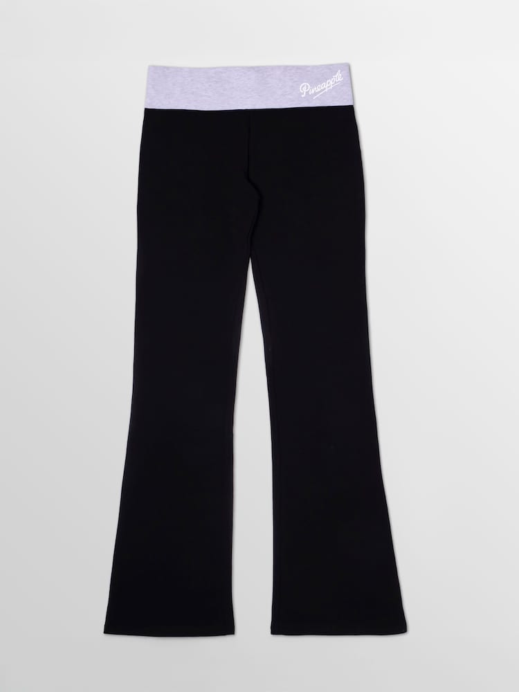 Schwarz/Grau - Pineapple Bootcut-Hose aus Jersey mit Kontrast-Galonstreifen - Bild 5 von 5 Schwarz/Grau - Pineapple Bootcut-Hose aus Jersey mit Kontrast-Galonstreifen - Bild 5 von 5