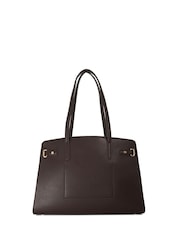 Dune London Brown Define Tote Bag - Image 2 of 4