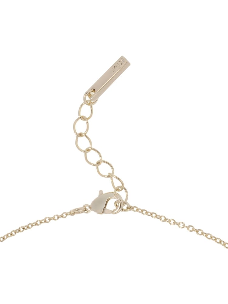 Karen Millen Gold Tone Crystal Baguette Pendant Necklace - Image 6 of 6 Karen Millen Gold Tone Crystal Baguette Pendant Necklace - Image 6 of 6