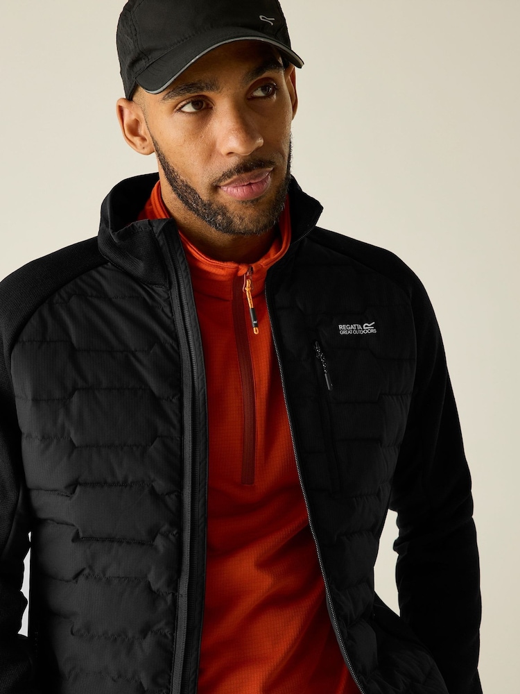 Regatta Black Cyrus Hybrid Quilted Jacket - Image 2 of 9