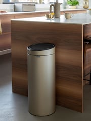 Brabantia Cream New 30L Touch Bin - Image 1 of 6