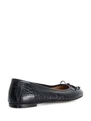 Dune London Black Helenne Ballet Pumps - Image 4 of 6