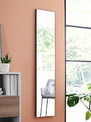 Grey Slim Full Length Mirror - Image 1 of 4