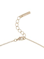 Karen Millen Gold Tone Crystal Flow Pendant - Image 6 of 6