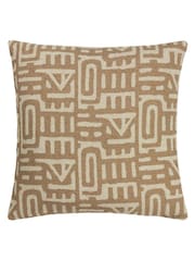 HÖEM Natural Samos Woven Jacquard Cushion - Image 3 of 6