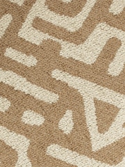 HÖEM Natural Samos Woven Jacquard Cushion - Image 5 of 6
